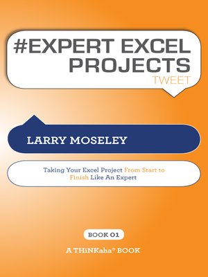 #EXPERT EXCEL PROJECTS tweet Book01 - ebook